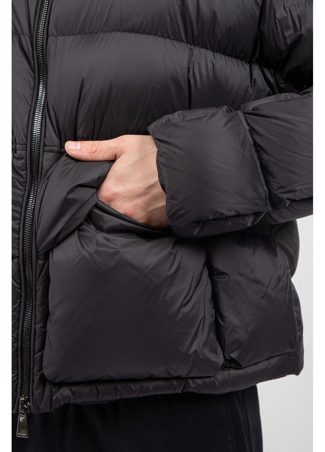 Черный зимний Пуховик Moncler