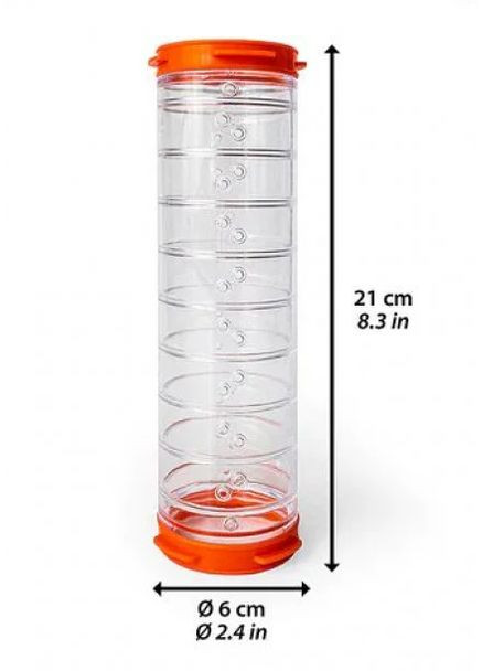 Тунель для гризунів FPI 4808 Tube Line Tunnel 8 Ø 6x21 см 84808099 Ferplast (267726963)