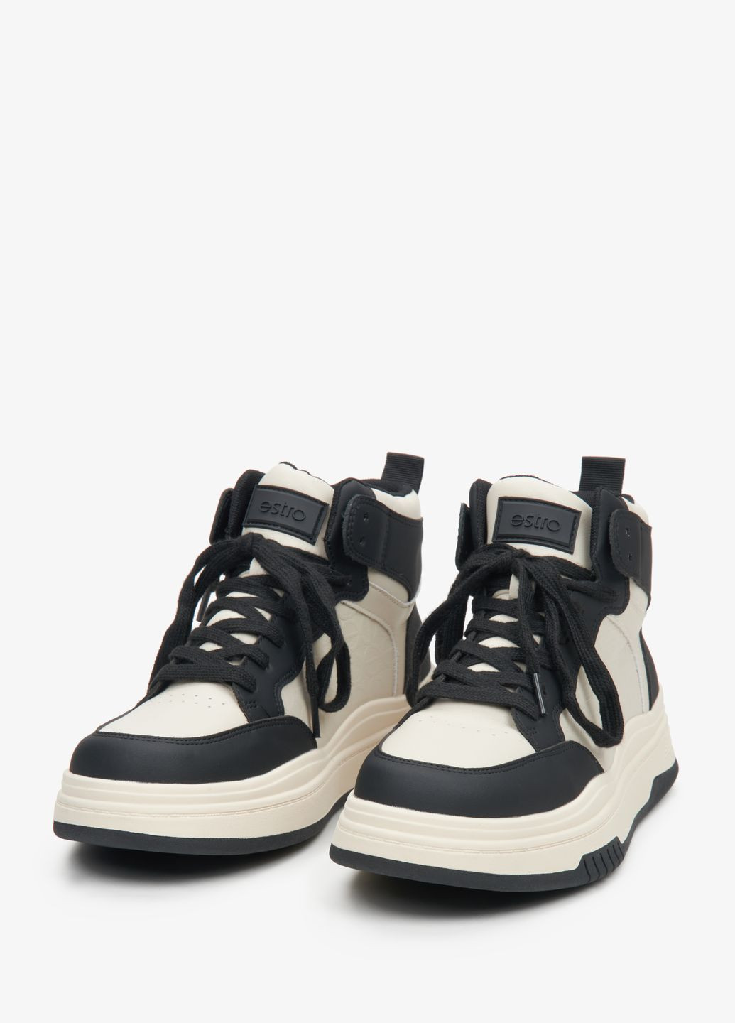 Черевики-спорт, колір чорний Estro чорні демісезони (324064264)