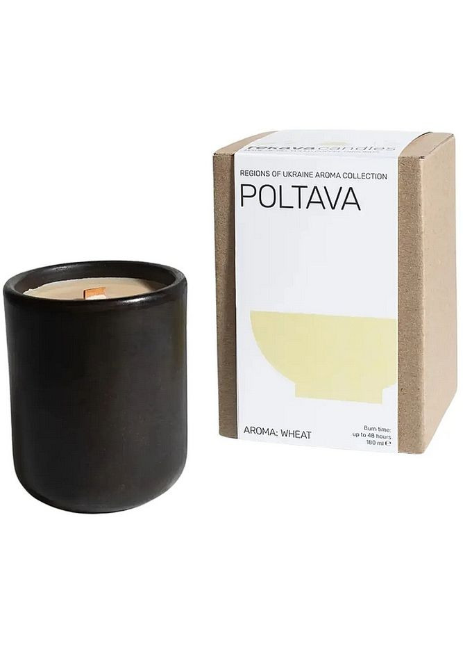 Декоративная аромасвечка "Полтава" Candles 180ml (1416023-31107988) Rekava (369135957)