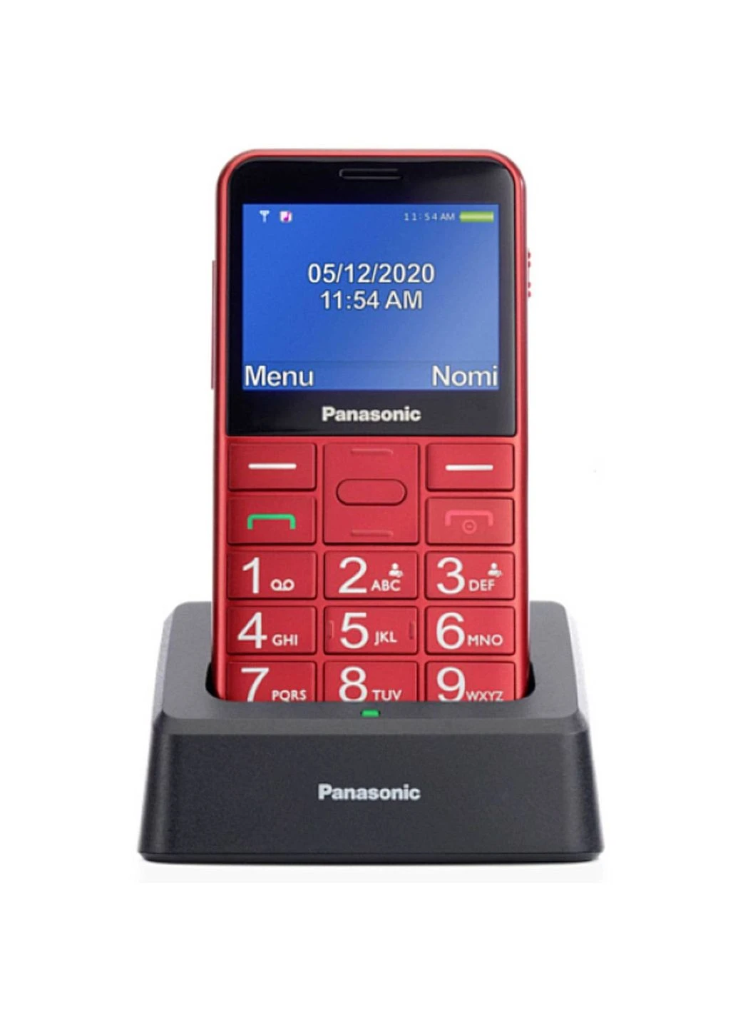 Мобільний телефон (KX-TU155EXRN) Panasonic KX-TU155 Red (354228860)