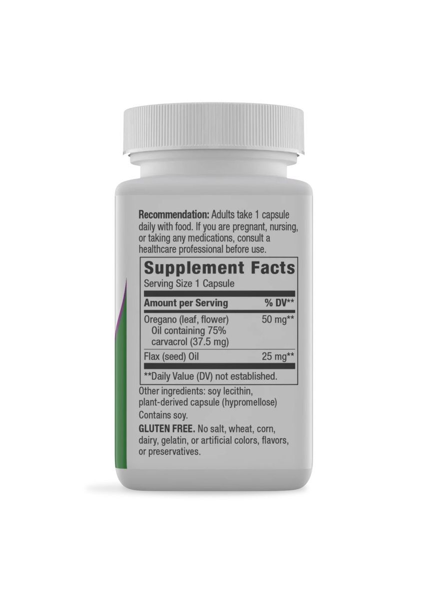 Масло орегано, Премиальная смесь, Oregano Oil, Premium Blend,, 60 вегетарианских капсул Nature's Way (322741186)
