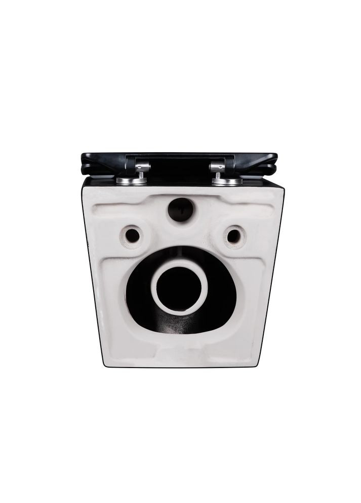 Унитаз подвесной Premium Ellipse-0303-R Black 520x365x360mm, система смыва RIMLESS (MP6464) Mixxus (321204383)