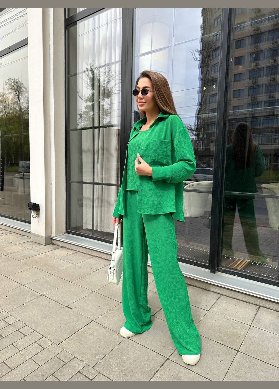 Костюм трійка з штанами, сорочкою та майкою Adelante (335813471)