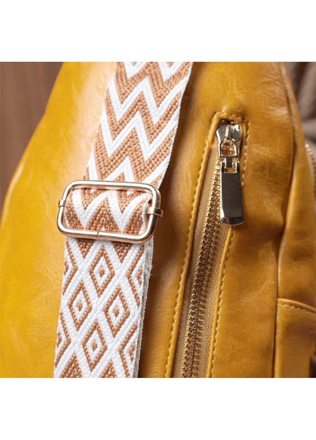 Женская сумка-слинг из экокожи 22769 Vintage (304265733)