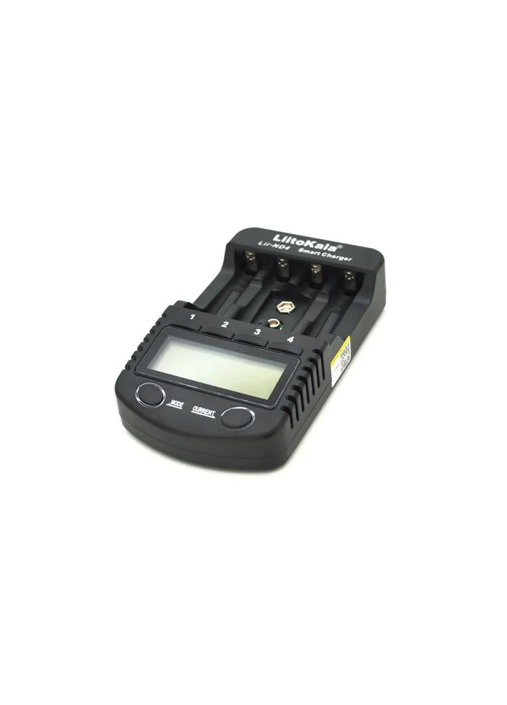 Зарядний пристрій для акумуляторів 4 Slots, LED, Ni-Mh, Ni-Cd, AA, AAA, AAAA, С (Lii-ND4) LiitoKala (372618599)