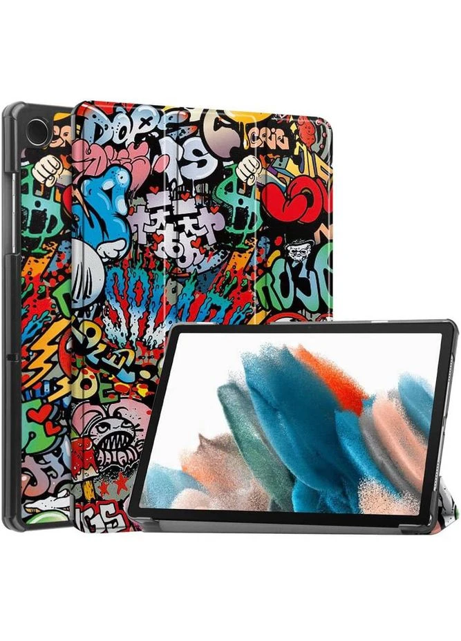 Чохол Smart Case до Samsung Galaxy Tab A11 SM-X133/X135 8.7" Graffiti (713975) BeCover (363026158)