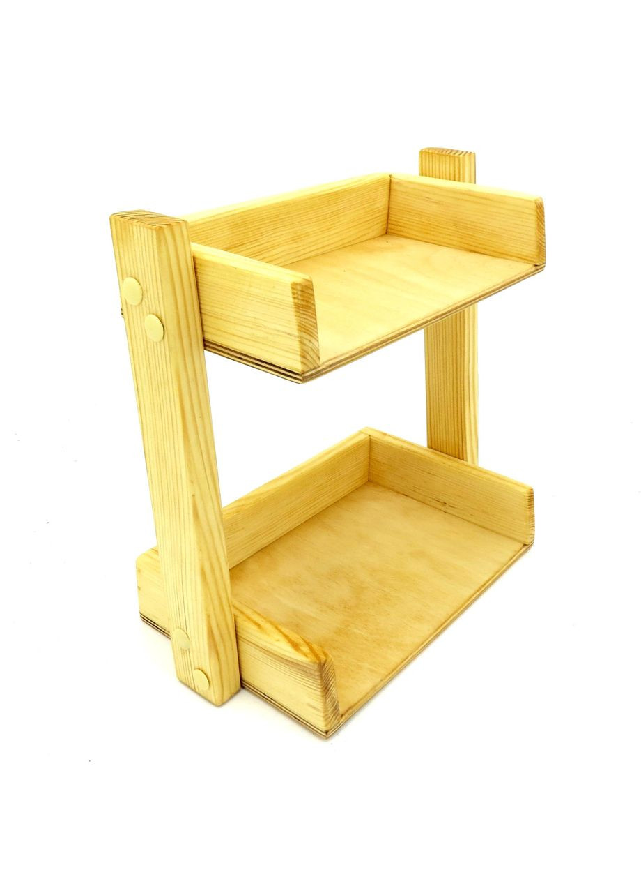 Органайзер настільний з дерева Емерсон 25 ваніль (КНЦ-254902) No Brand (328225022)