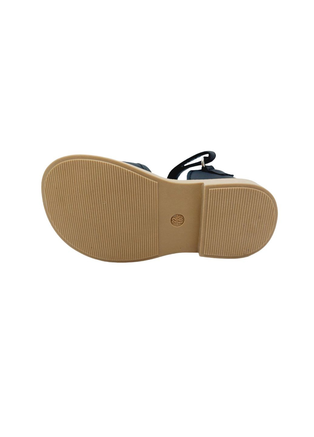 Черные повседневные босоножки Clibee на липучке