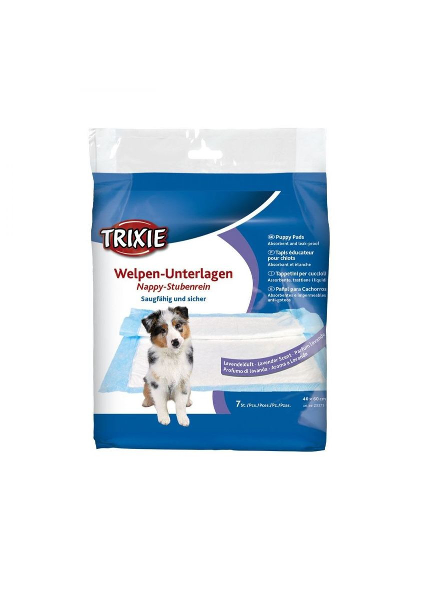 Пелёнки для собак 40x60 см, 7 шт из целлюлозы, с ароматом лаванды Trixie (292259360)