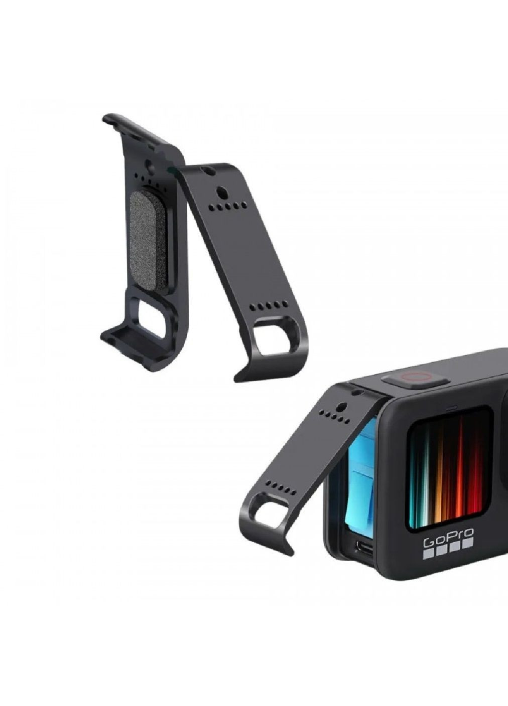 Захисний бокс із кришкою батарейного відсіку та отворами для зарядки для екшн-камер GoPro Hero 12, 11, 10, 9 (476521-Prob) Unbranded (283323608)