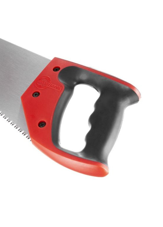 Ножівка для дерева 500 мм потрійне заточування 7T х 1" (HT-3106) Intertool (335049571)