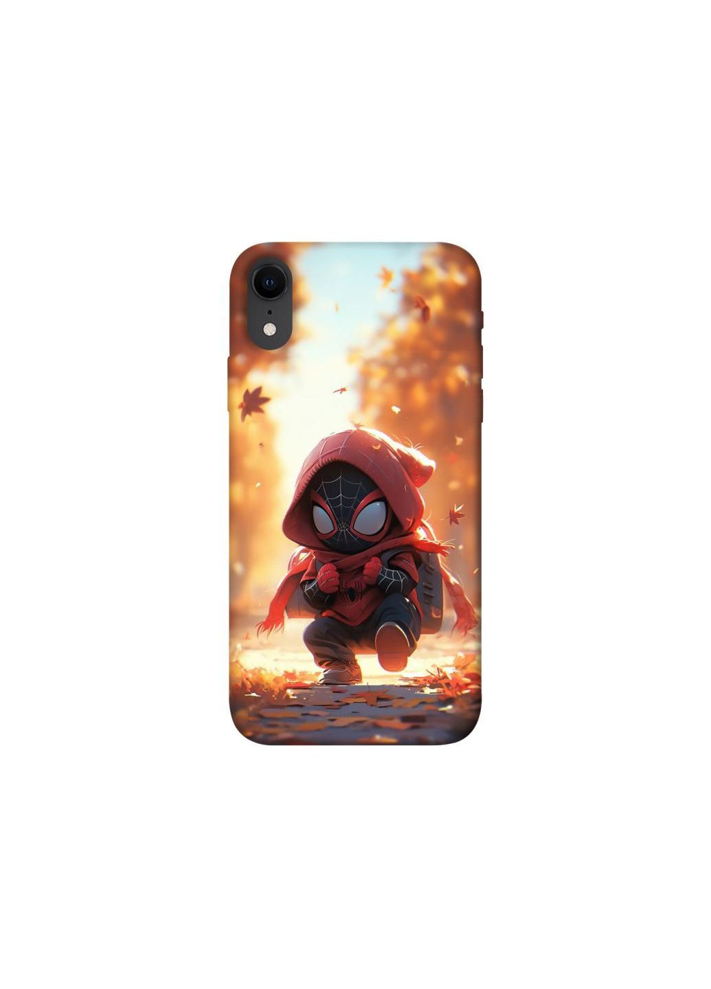 Чохол на Apple iPhone XR (6.1") Mini Spiderman Frontalka (346490728)