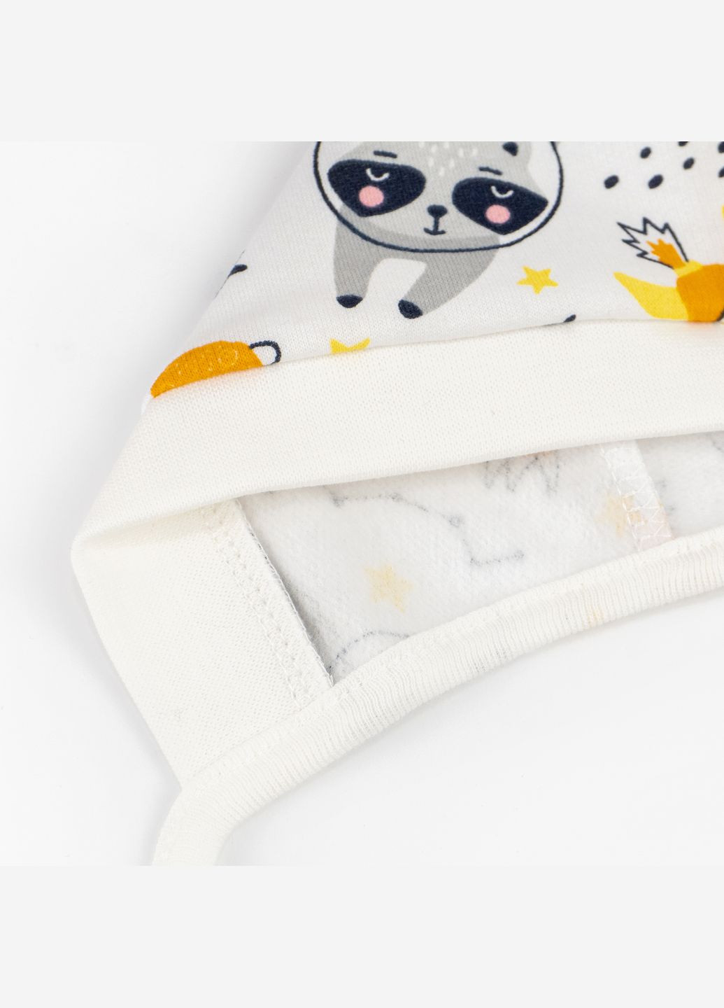 Чепчик на завязках Dexter`s с начесом raccoon 38 dexter's (315687303)