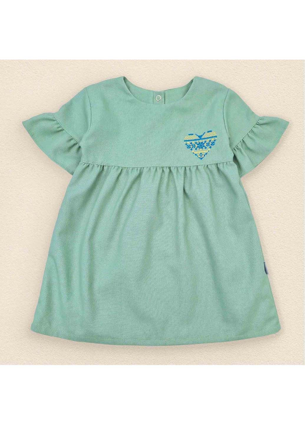 Зелена сукня для дівчинки dexter's (322400781)