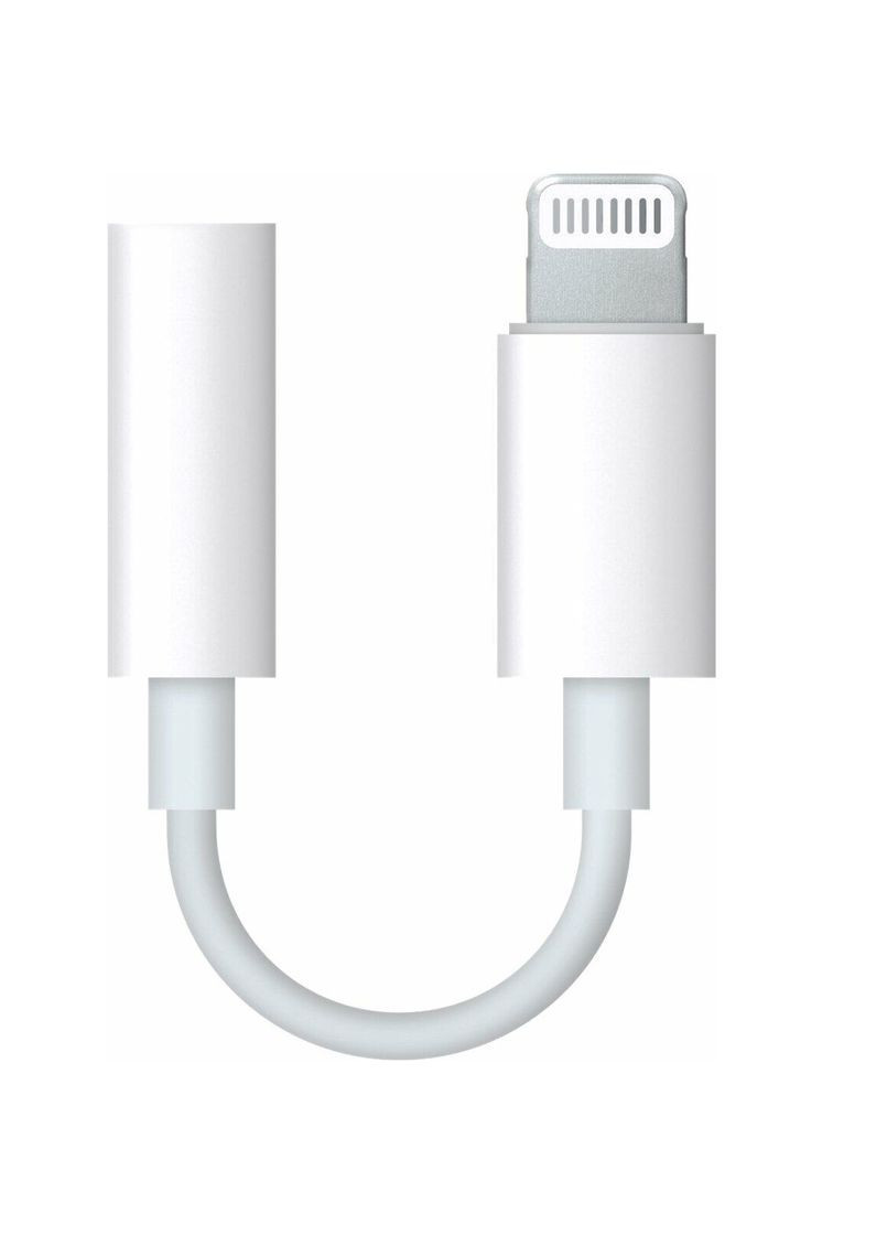 Адаптер Lightning - 3.5 mm (M/F) A1749 White (MMX62) OEM Apple (369723341)