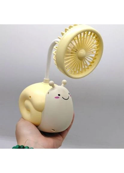 Вентилятор “Равлик”, встроенный аккумулятор, USB кабель, в коробке ( ) MIC (395919266)