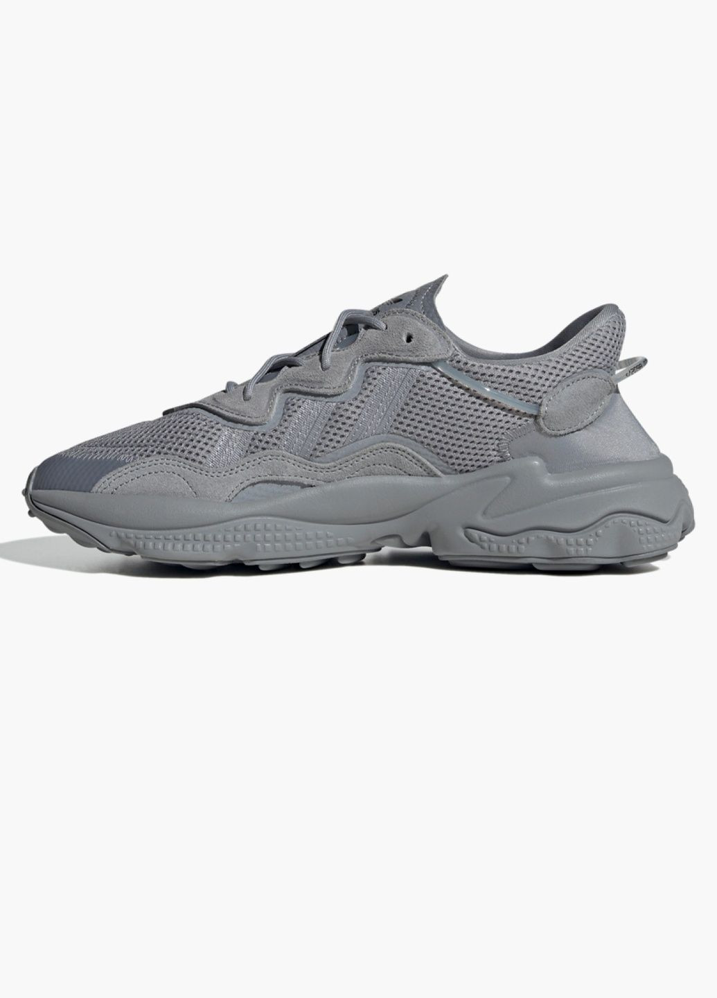 Серые кроссовки мужские ozweego shoes grey gw4671 adidas