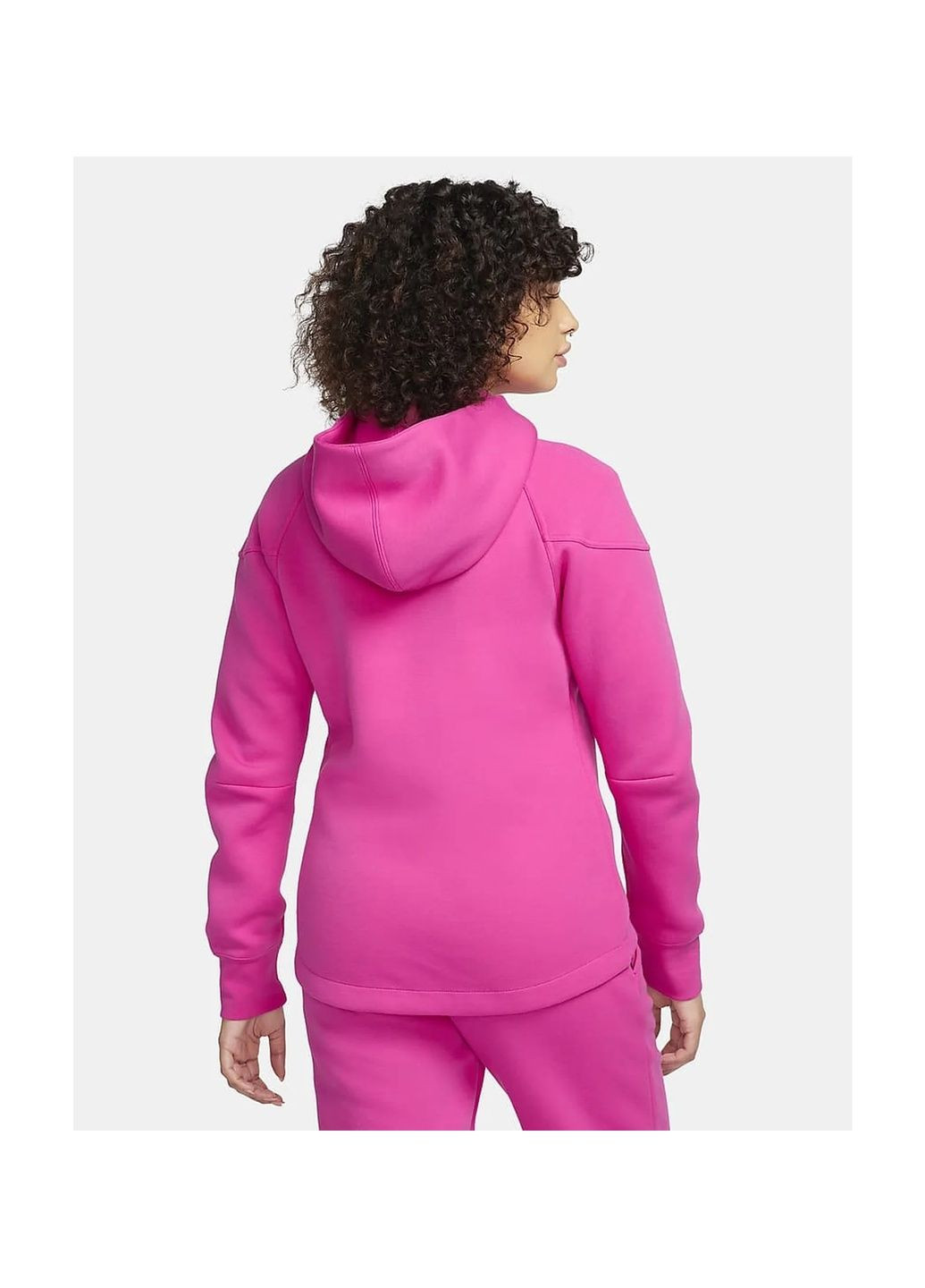 Женская толстовка Sportswear Tech Fleece Windrunner Pink Nike (365962169)