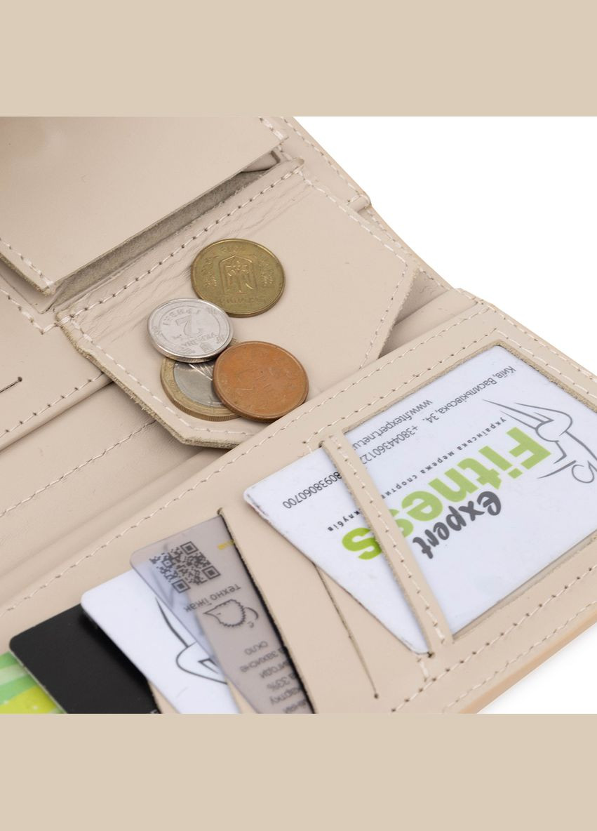 Жіночий класичний гаманець 11521 Grande Pelle (331911348)