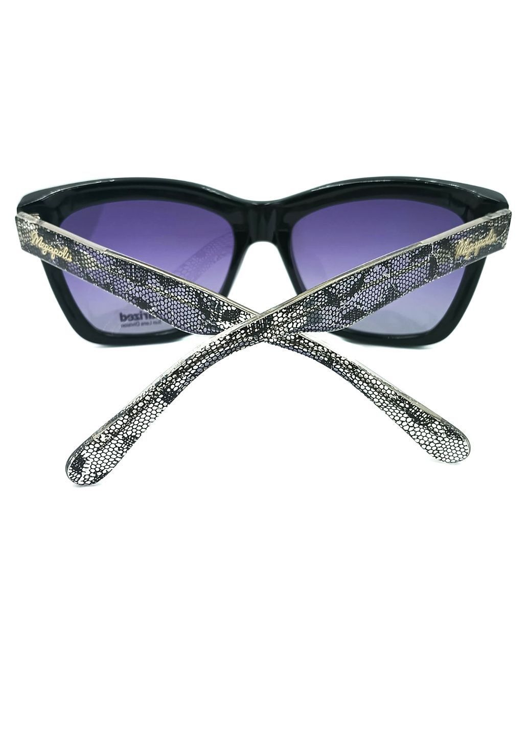 Солнцезащитные очки Megapolis 612 black (364845996)