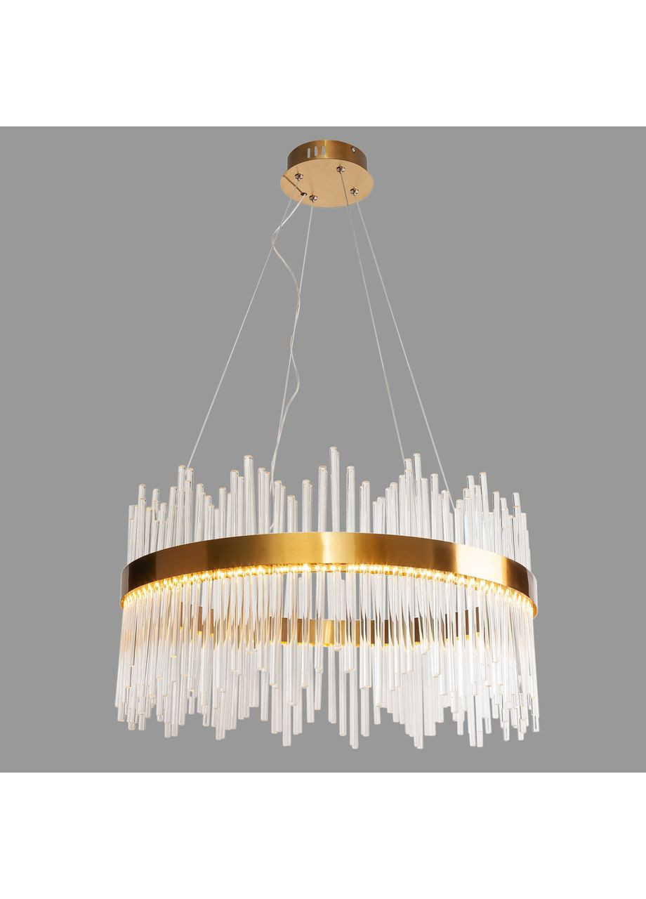 Люстра золота "CRYSTAL" арт-деко (84-1031 led (600) AB) No Brand (373259876)