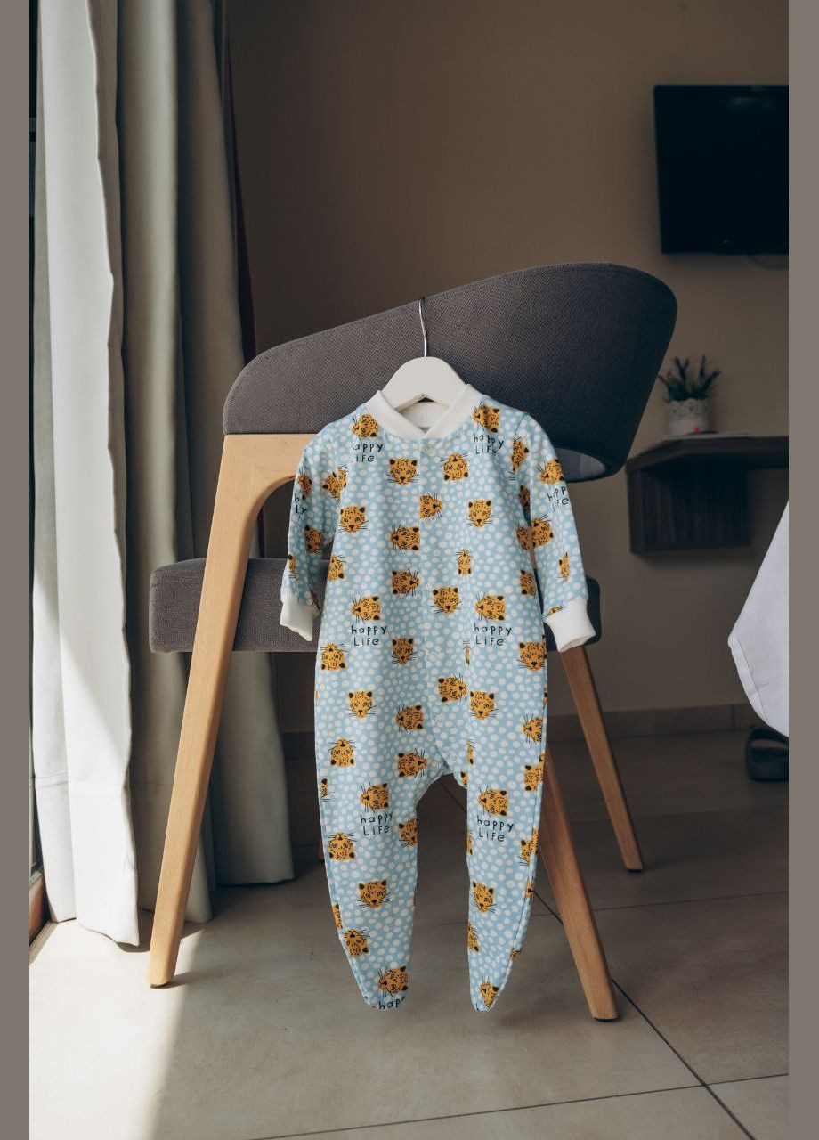 Человек на кнопках стрейч кулир принт Лео Egoza (342338602)