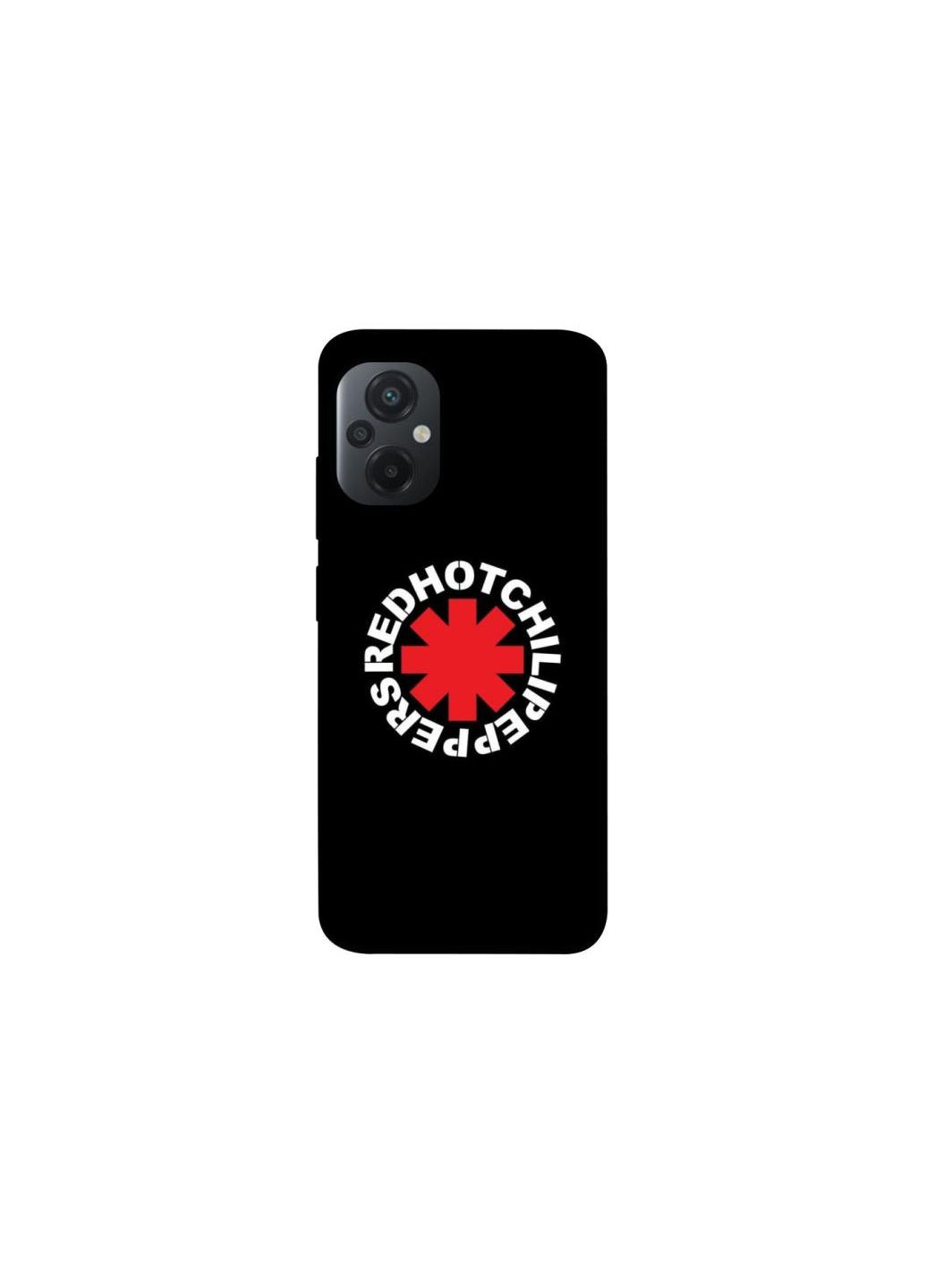 Чехол на Xiaomi Poco M5 Red Hot Chili Peppers logo Frontalka (361106531)