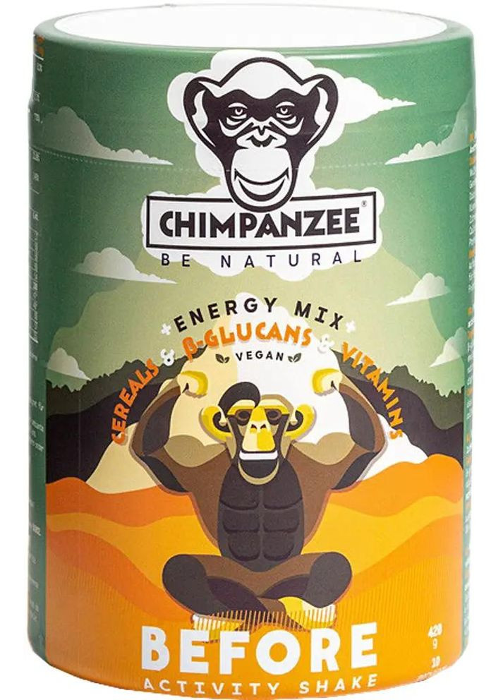 Коктейль енергетичний Chimpanzee Before Activity Shake 420г No Brand (366152233)