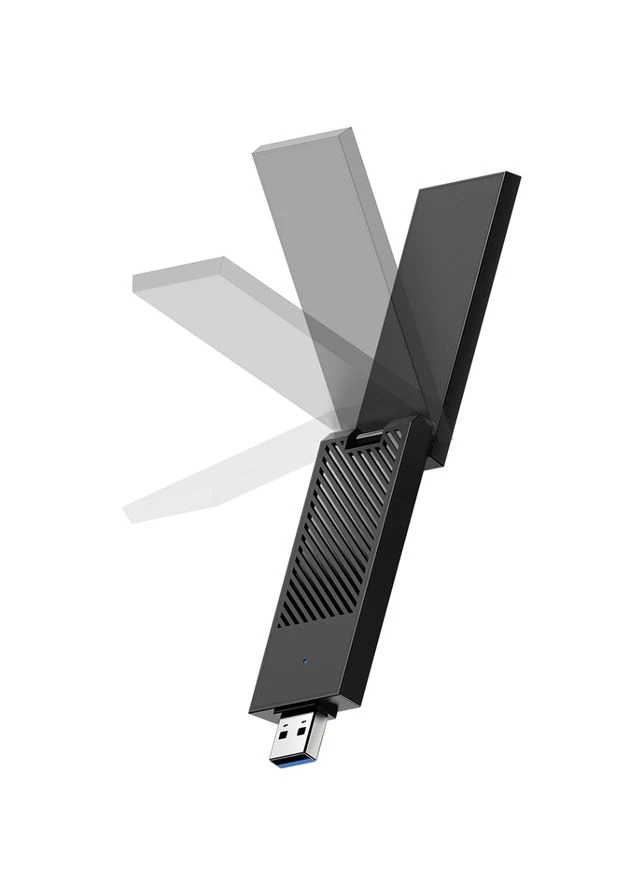 Адаптер WiFi WU5400, AX5400 Tri-Band Wi-Fi 6 / 6E USB 3.0 Адаптер, 802.11ax/ac/a/b/g/n, 2402Mbp Cudy (389995962)
