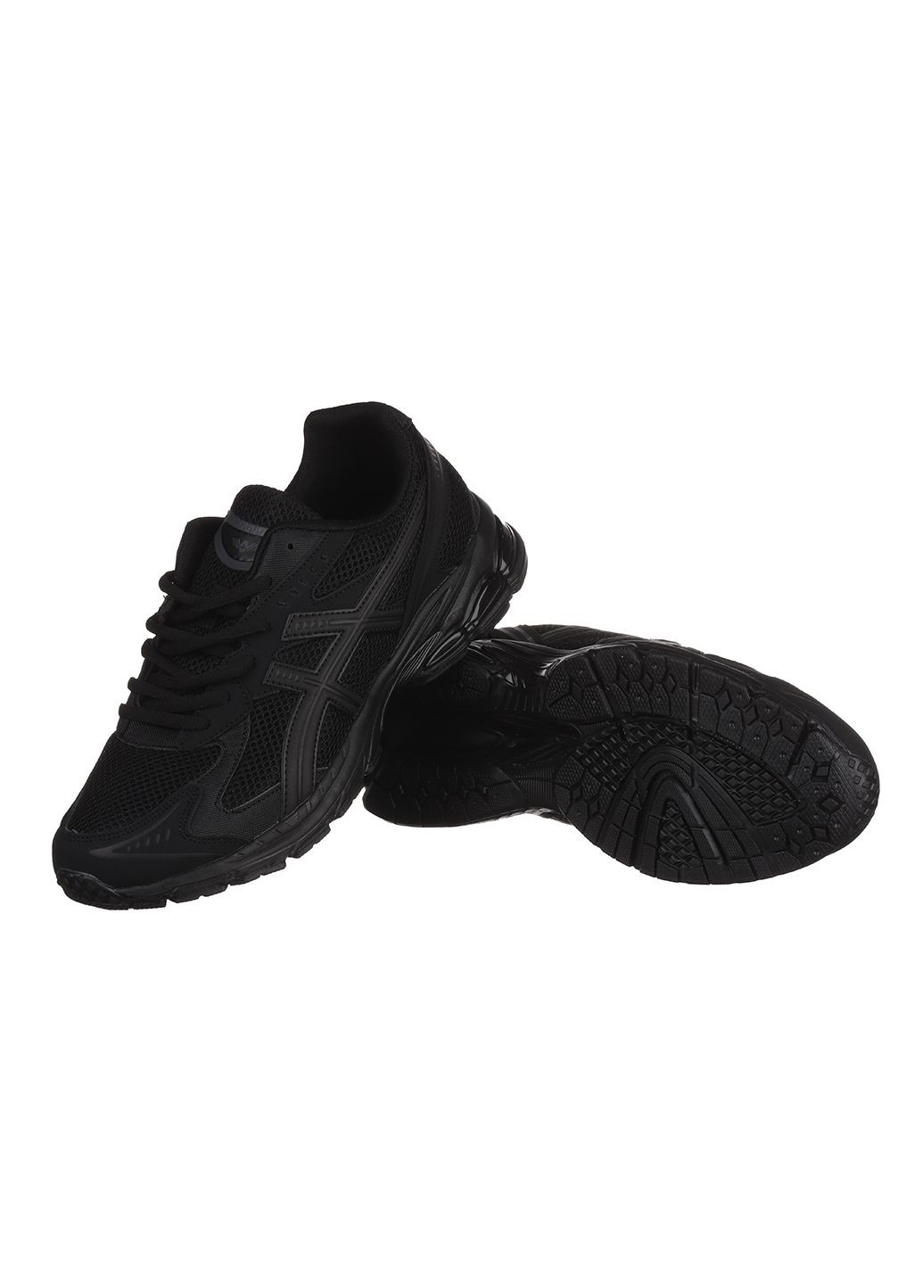 Черные летние мужские кроссовки из текстиля 9107a-1 Bonote