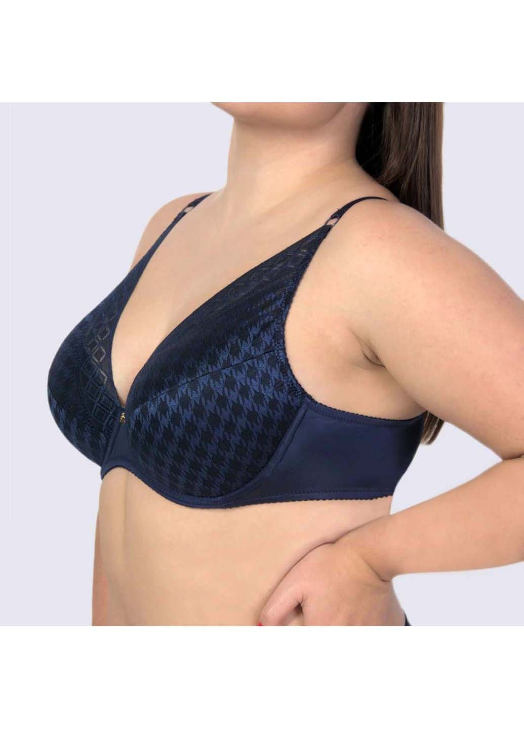 Синій бюстгальтер Elita з кісточками