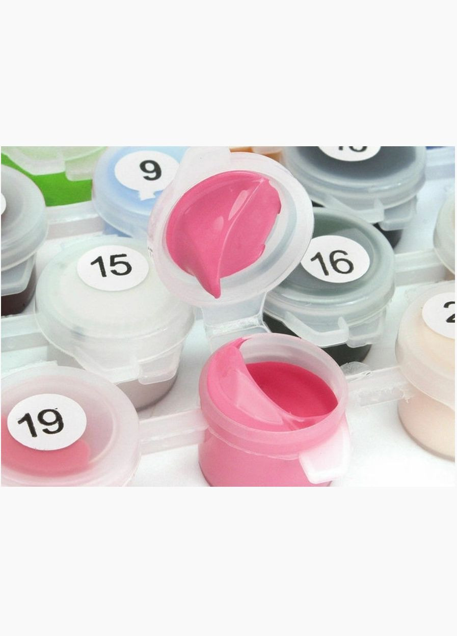 Картина за номерами квіти 40х50 Картини по цифрах на полотні Цвітіння мигдалю Розпис за номерами GX44460 Rainbow Art (308989073)