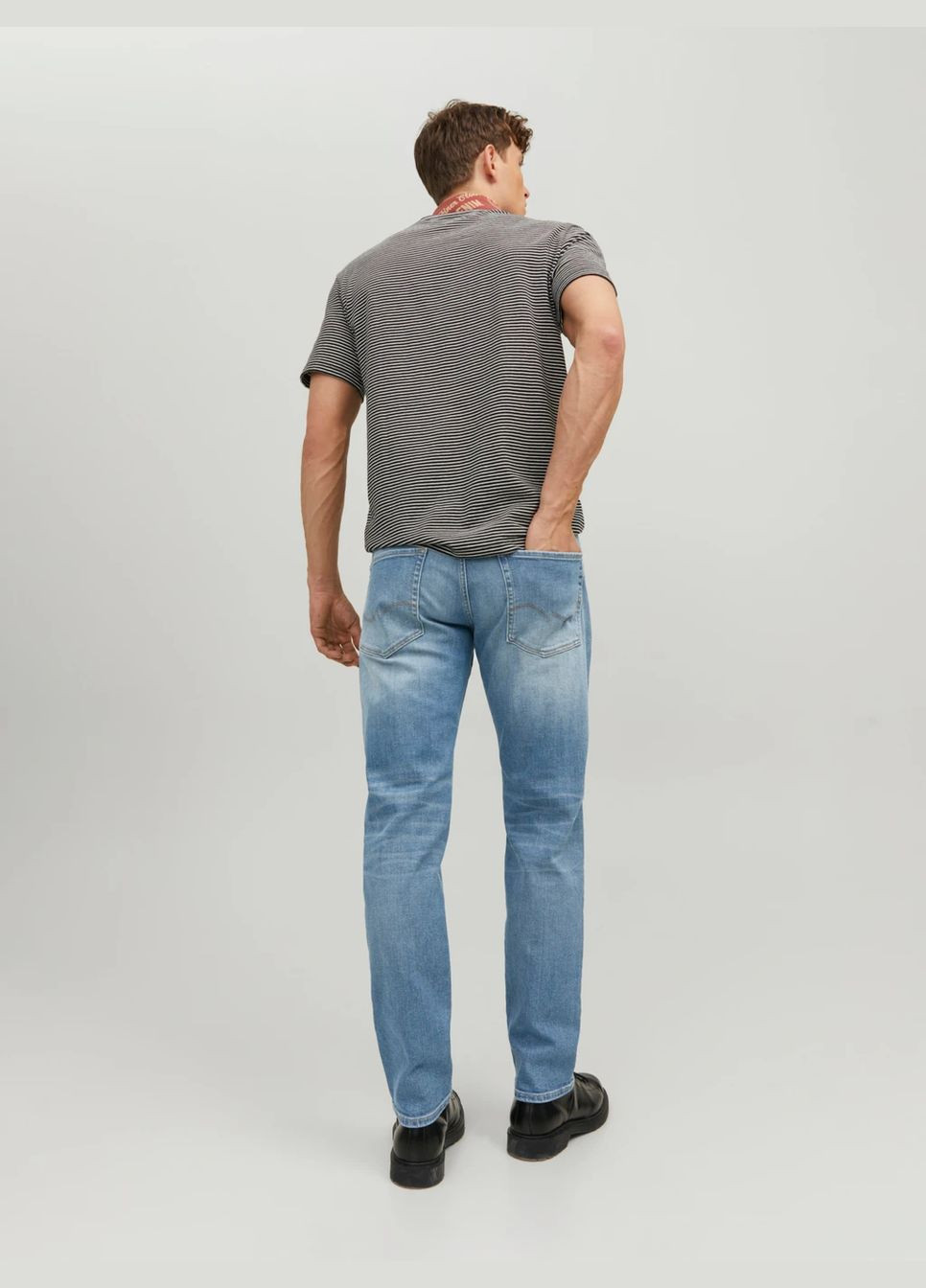 Голубые демисезонные джинсы Mike Original JOS 011 PCW Comfort fit 12209630 JACK&JONES