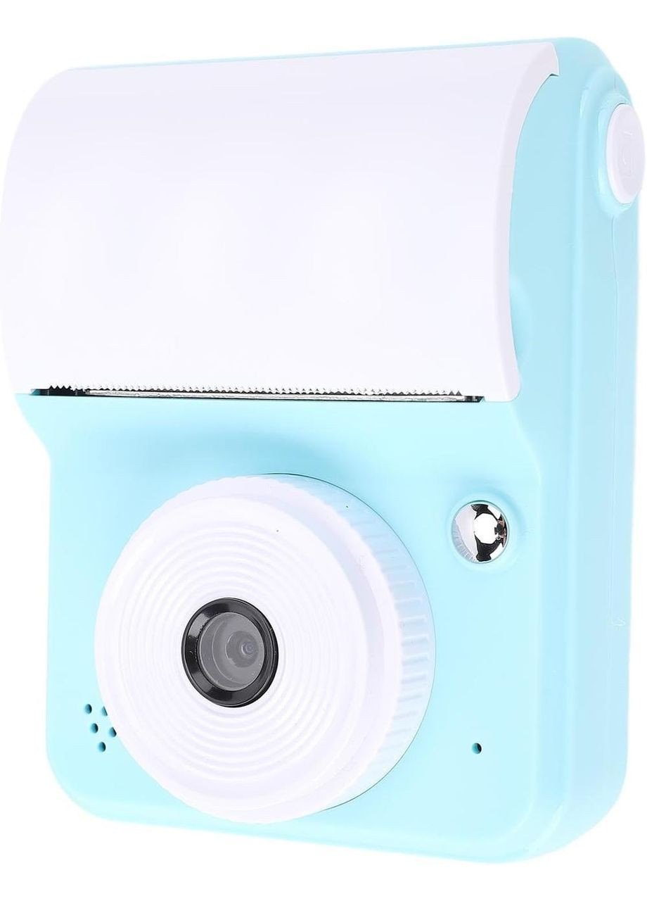 Детская мгновенная цифровая камера с термопечатью 48 МП, Full HD 1080P, с 3 рулонами бумаги, фотоаппарат для детей China (361848886)