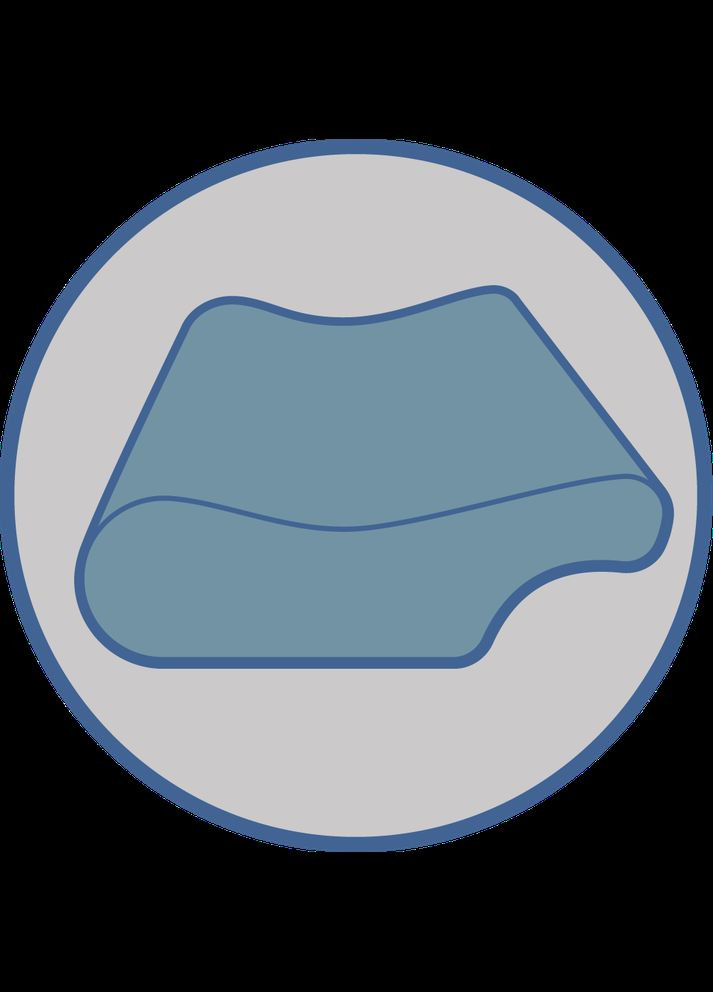 Ортопедична подушка для дорослих J2306 40x50 см Olvi (372889968)