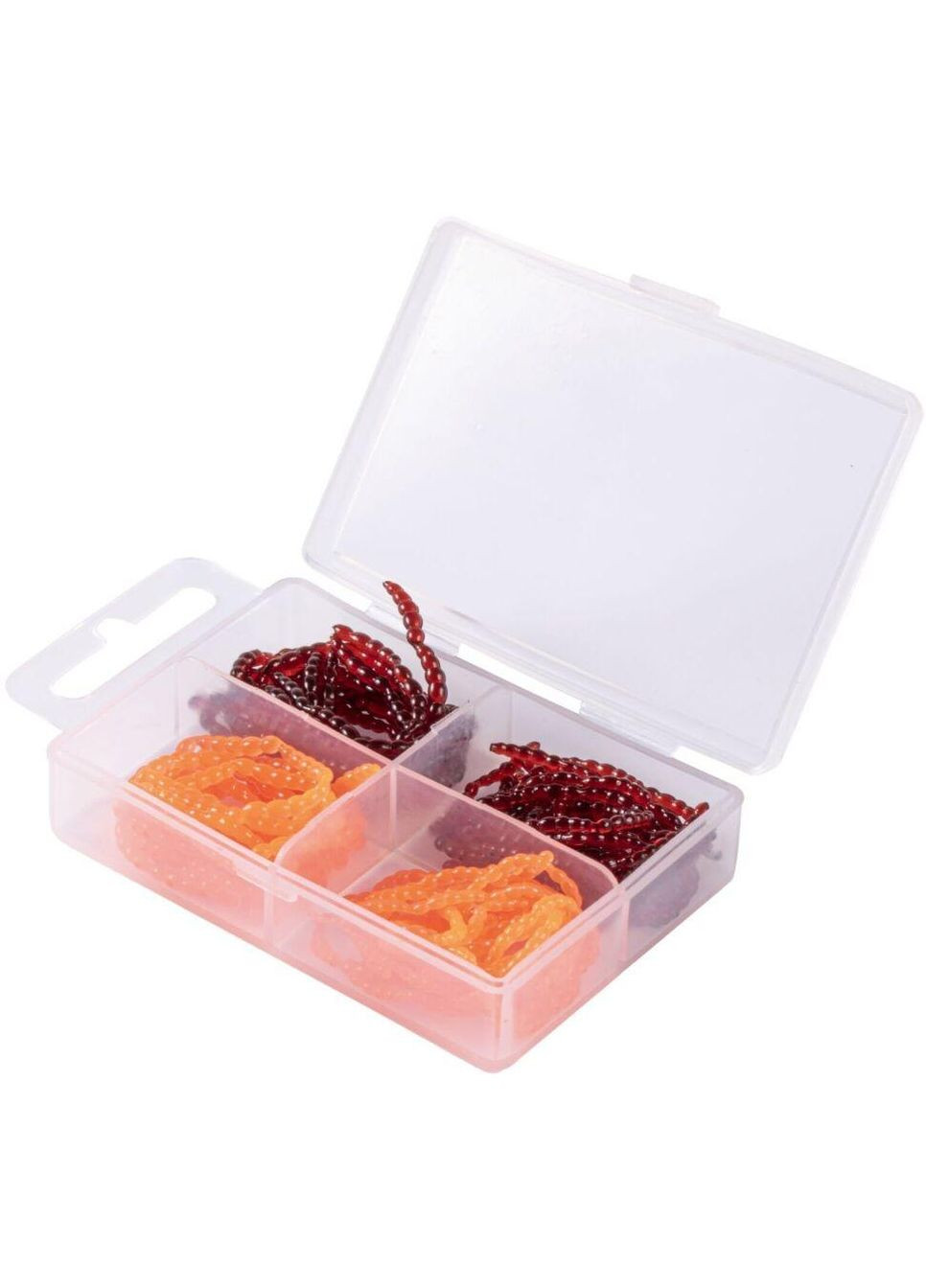 Мотыль силиконовый Extra Blood Worm ( )* 200 Lucky John (350625905)