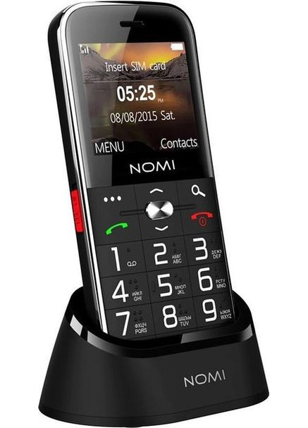 Бабушкофон із Док-станцією i220 чорний Nomi (294983472)