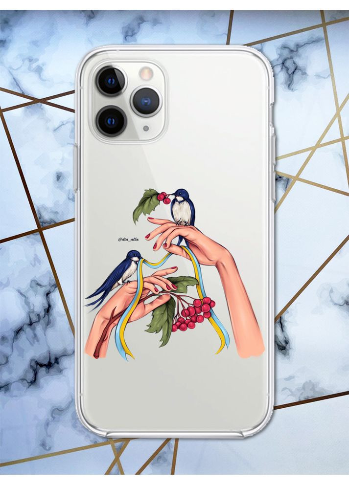 Чехол на iPhone 11 Pro Max:: Ласточки (принт 15) Creative (359491781)