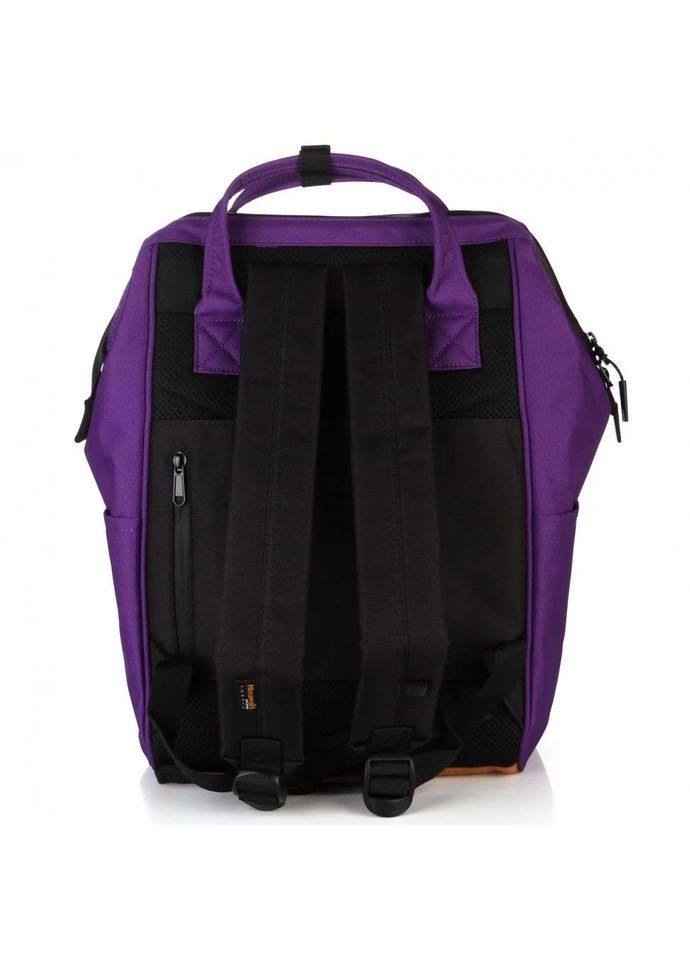 Рюкзак женский текстильный 20л на 1 отделение размер 28×40×18 см 124-05 USB фиолетовый Himawari (314808789)
