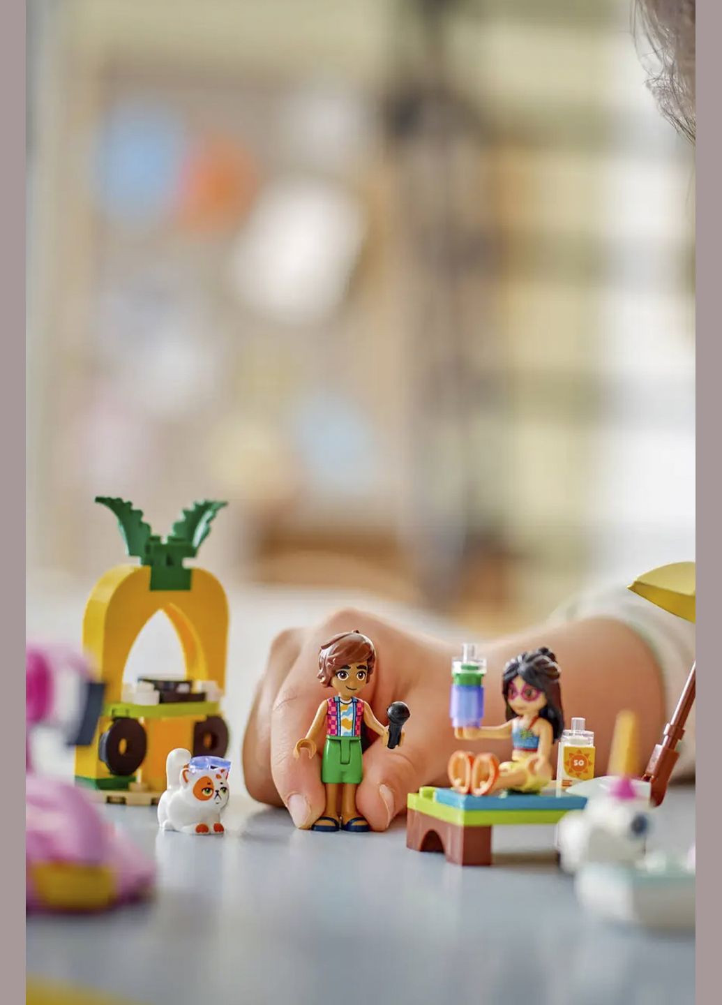 Конструктор Friends Вечеринка единорога и фламинго у бассейна цвет разноцветный ЦБ-00279949 Lego (336146137)