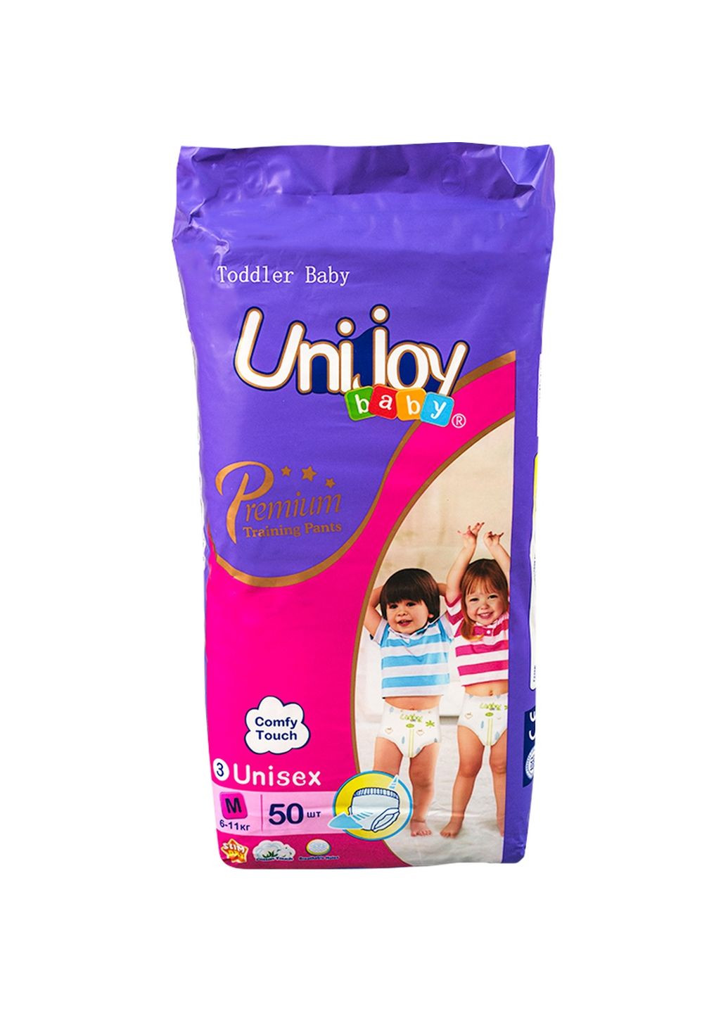 Подгузники-трусики Premium 3 (6-11 кг), 50 шт. Unijoy PPM50 (327223483)