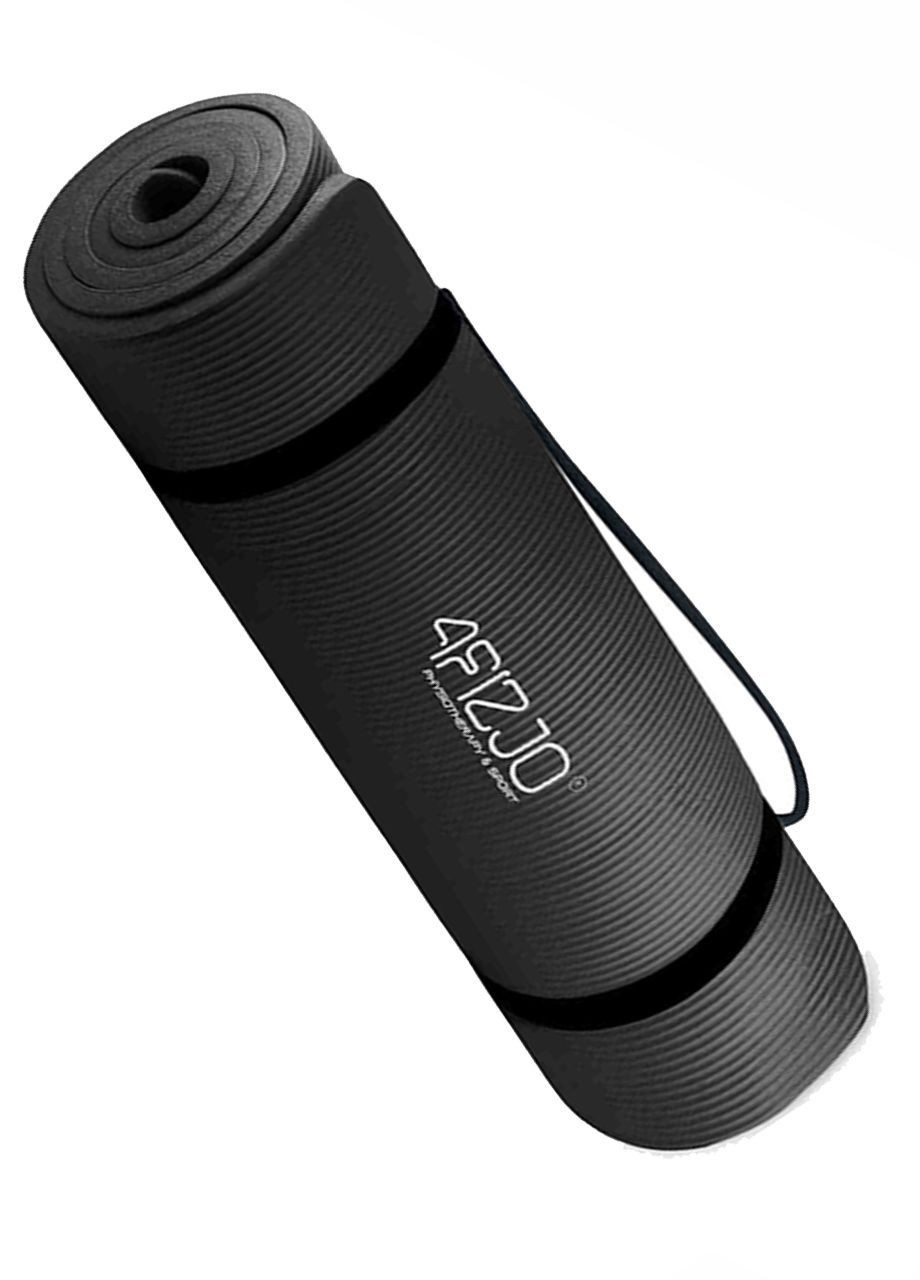 Коврик для спорта 180x60x1 см Черный 4FIZJO FlexiMat (366969767)