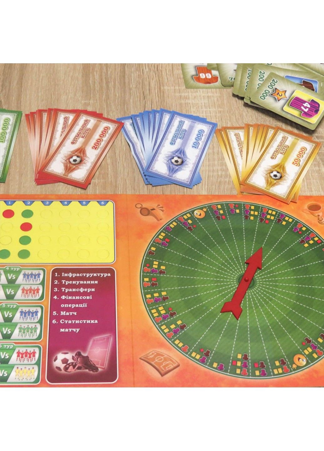 Настільна гра "Футбольний клуб" 0963 від 8 років Artos Games (333709036)