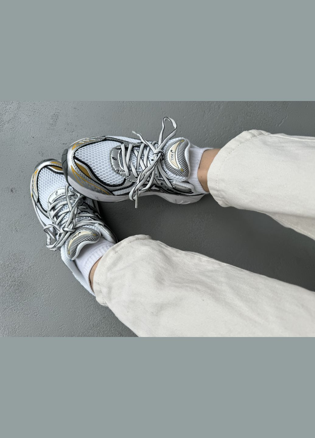 Кросівки жіночі і чоловічі Asics GT-2160 white grey | Асікс GT-2160 білі сірі No Brand білі демісезони (316506705)