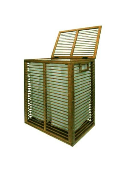 Корзина для белья из дерева Каласин мускат (КЗБ-001507) No Brand (328293876)