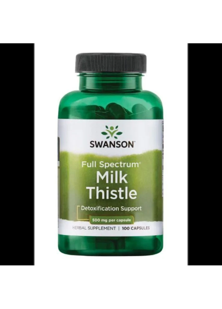Оригінал! Milk Thistle 500mg - 100caps Swanson (397579264)