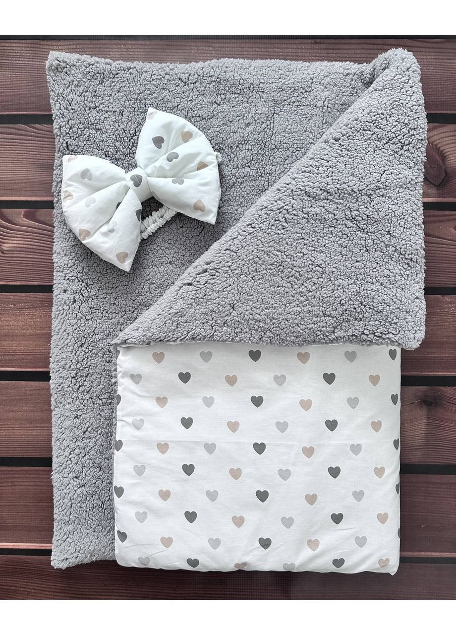 Зимовий конверт з хутра Тедді 100/80 No Brand (358933011)