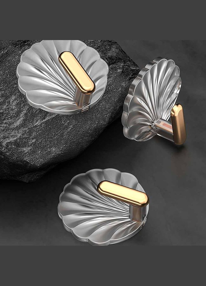 Крючок в виде ракушки для полотенец и аксессуаров (IY0006) No Brand (316026772)