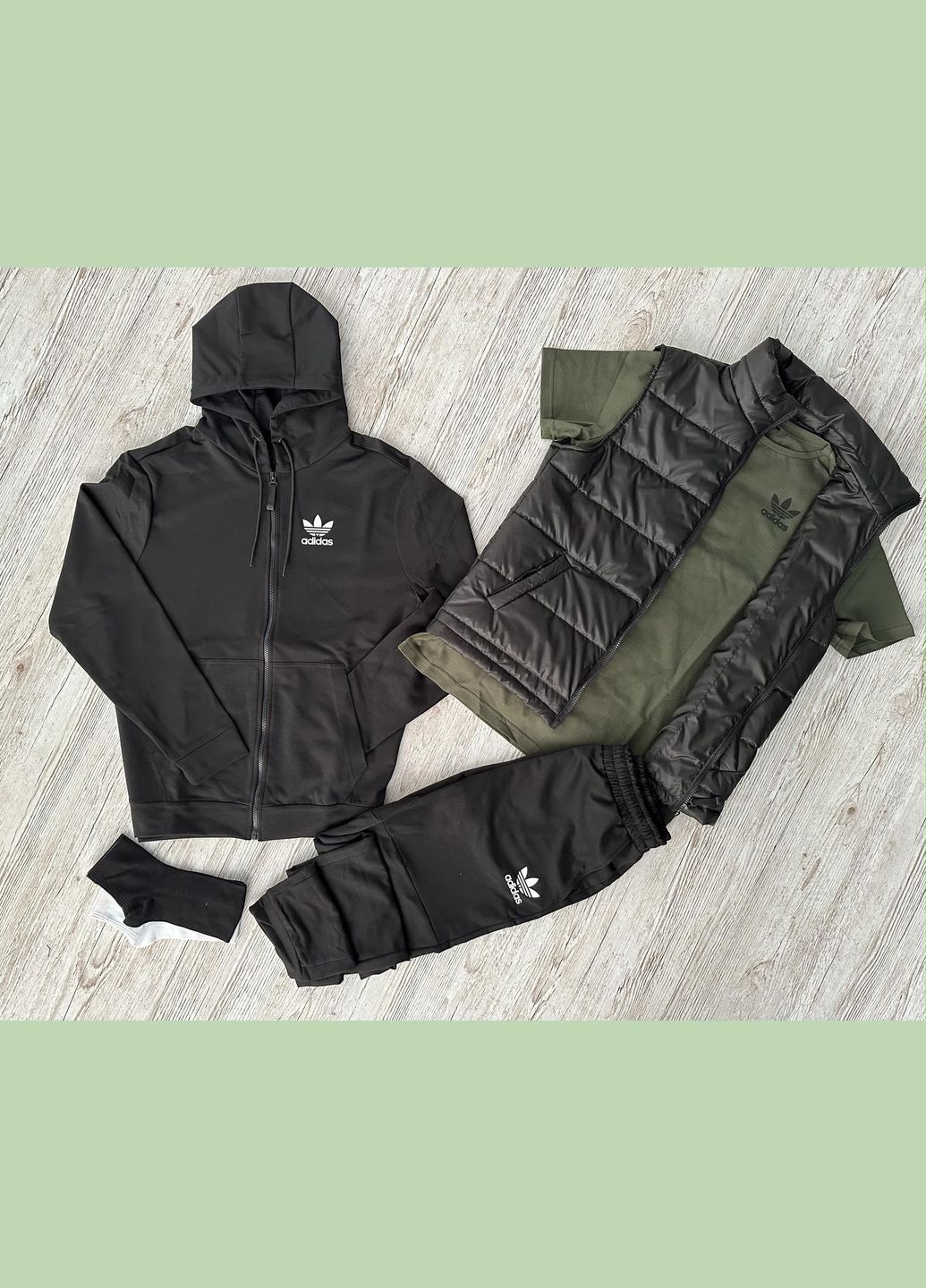 Комплект 5 в 1 з кофтою на змійці (двонитка) No Brand (316685522)